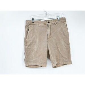 ROWM Chino Shorts Mens 32 Tan Khaki Casual